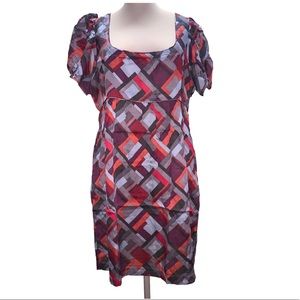 Anthropologie Flounce Shift Dress